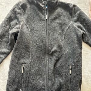Women's Gray Fleece Jacket
